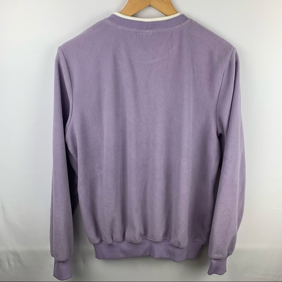 Alfred Dunner Purple Embellished Grandma Sweater - Picture 9 of 10